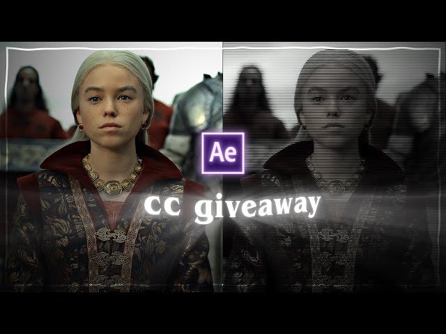 cc giveaway | after effects