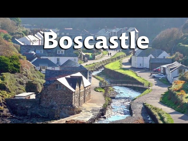 Boscastle in Cornwall on A Perfect Day in Autumn