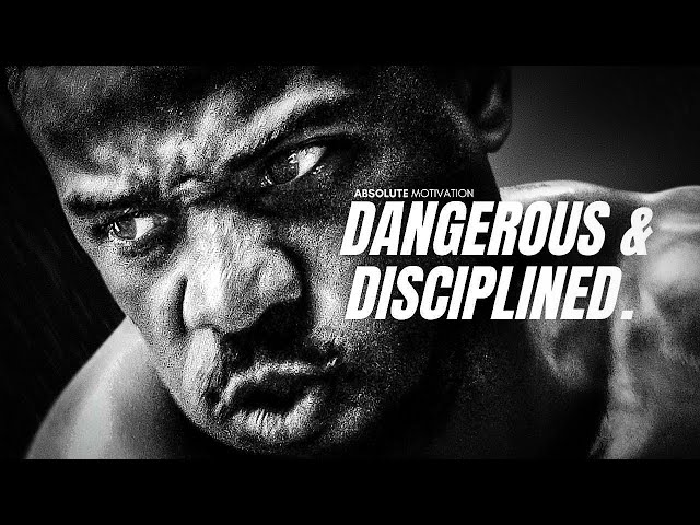 YOU ARE DANGEROUS WHEN YOU ARE DISCIPLINED - Motivational Speech