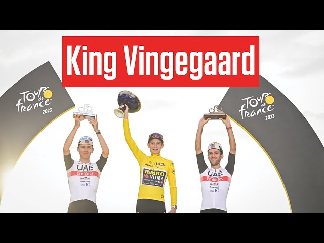 On-Site: Danish King Jonas Vingegaard Crowned In Tour de France 2023 Paris Stage 21