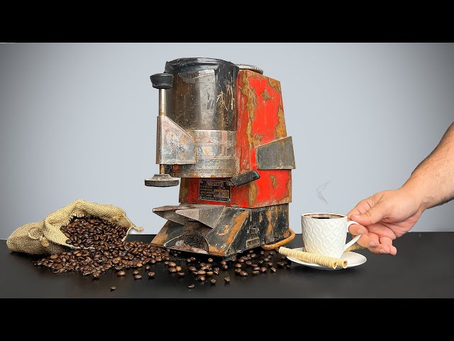 Restoration a Coffee Machine - Complete Process
