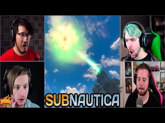 Gamers Reactions to the Laser Beam Shooting Down Sunbeam | Subnautica