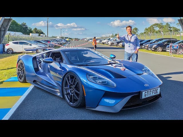 280KPH in the New Ford GT! [ENG Sub]