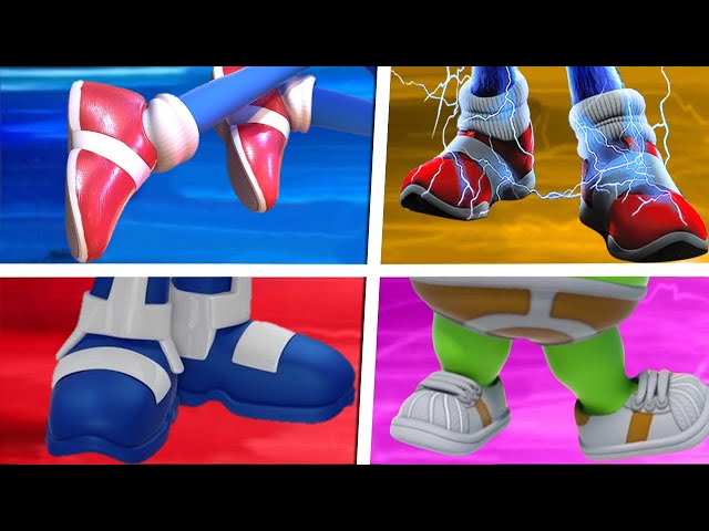 Sonic The Hedgehog Movie Choose Your Favourite Sonic Shoes (Sonic VS Future Sonic EXE Gummy Bear)