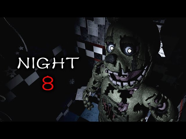 FNAF 1 Deluxe Edition - Night 8 Final Boss Fight