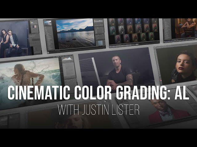 Cinematic Color Grading With Justin Lister | A PRO EDU Retouching Tutorial
