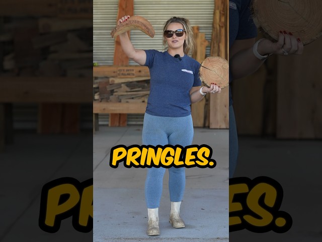 Sometimes you get cookies, sometimes you get pringles! Have you ever tried to make wood slices?