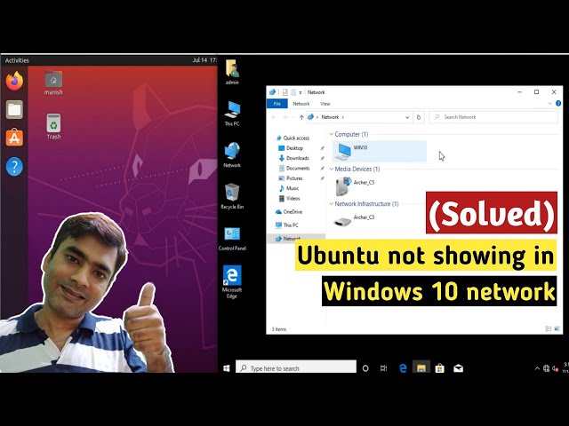 Fix: ubuntu not showing in windows network - linux samba server