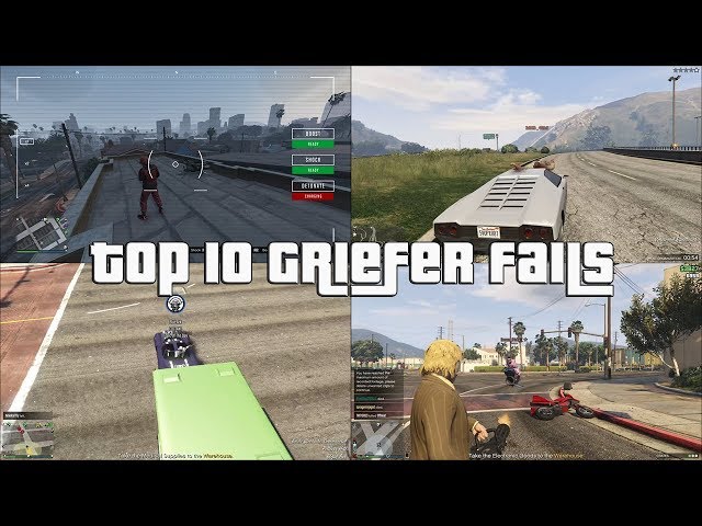 GTA Online Top 10 Griefer Fails