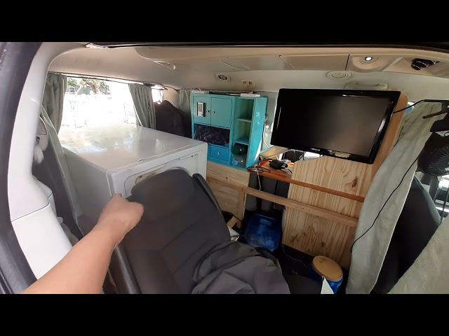 Minivan Camper Gets Air Conditioning And Other Major Upgrades