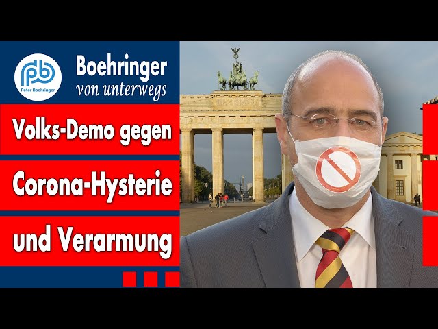 Aufruf zur Freiheitsdemo 29. August: „Ich kenne keine Parteien mehr“ – Boehringer von unterwegs (2)