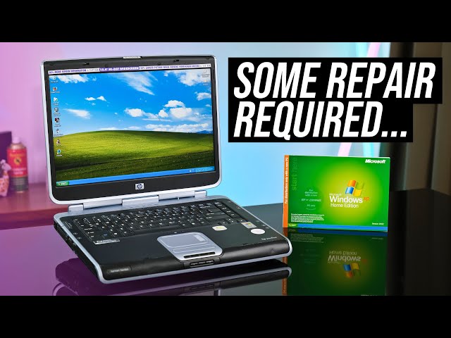 Fixing A Chunky Old HP Laptop From eBay...