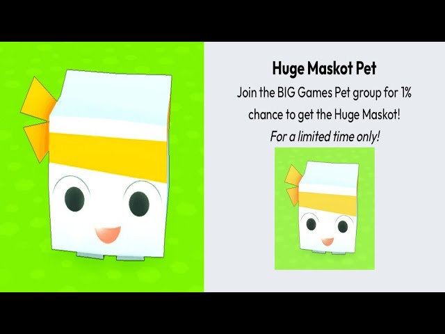 🥳 How To Get FREE HUGE MASKOT PET In Pet Simulator X! (Jelly Update)