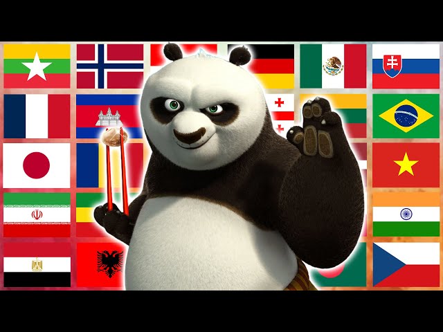 Kung Fu Panda in 70 Languages Meme