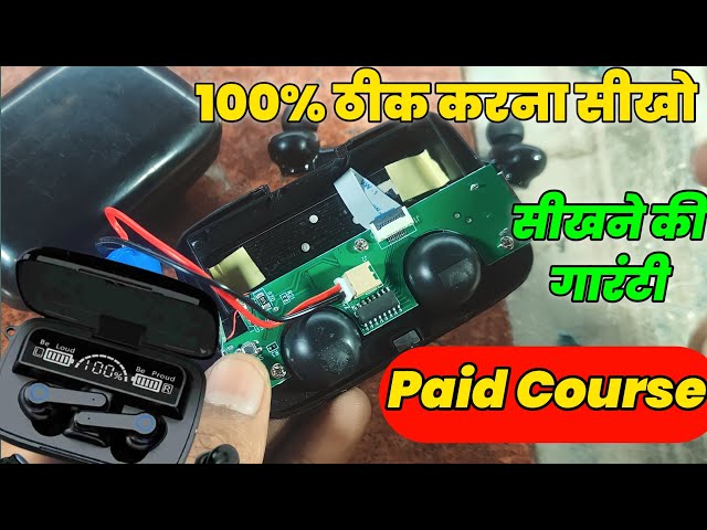 airpods M19 रिपेयर करना सीखो || How to repair airpods m19 || earbuds repair