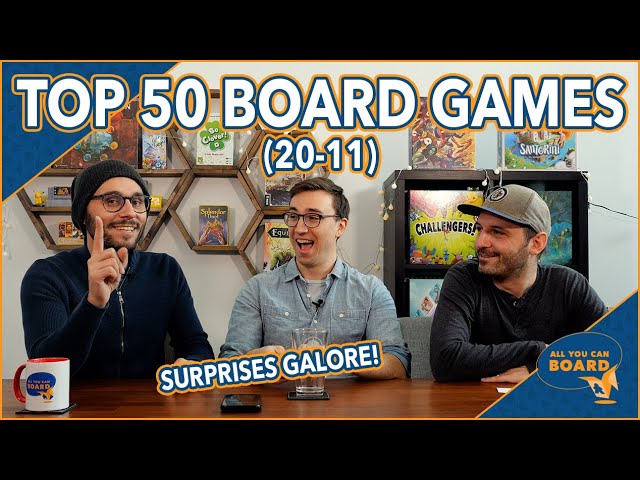 Top 50 Board Games of All-Time (2023) | 20-11
