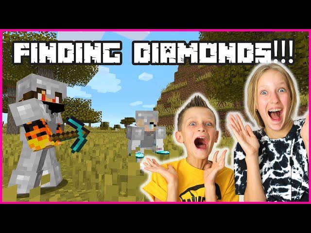 FINDING DIAMONDS WITH RONALD!!!