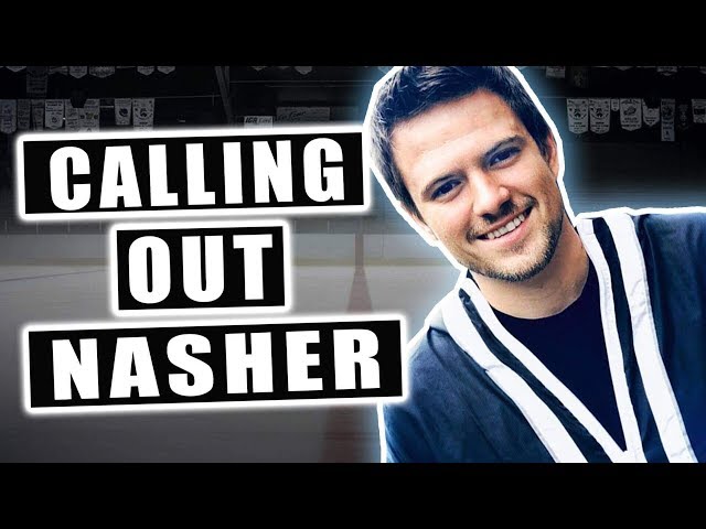 CALLING OUT NASHER on Hockey Trick Shots