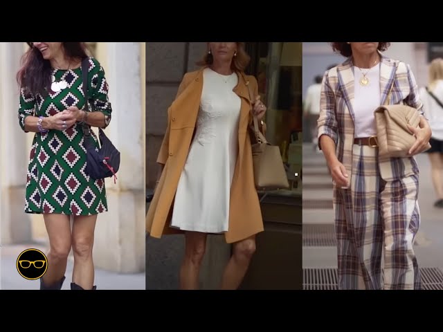 The Beauty of Italian Fashion of all Ages - Street Style Milan - October Outfits inspiration