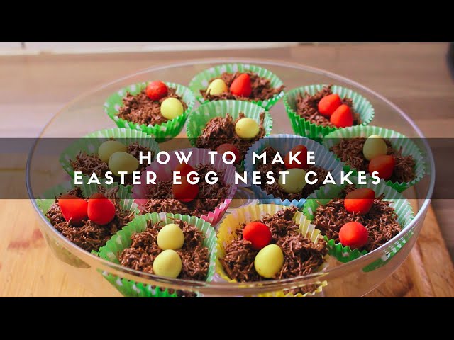 Easter Egg Nest Cakes