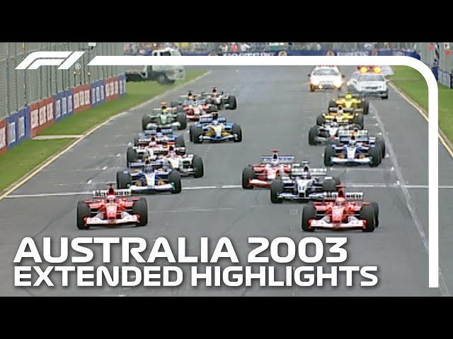 Race Highlights | 2003 Australian Grand Prix | Extended