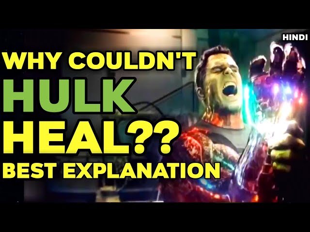 What happened to hulk in Endgame? / Hulk in Endgame / Fully Explained in Hindi / Komician