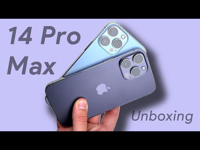 iPhone 14 Pro Max in DEEP PURPLE Unboxing 😈 #Shorts
