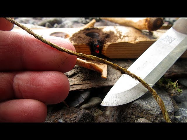 Too Thin for Bow Drill Cordage?