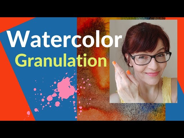 Watercolor Granulation