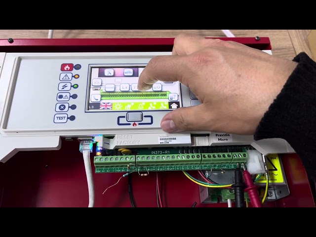 Previdia MICRO  - conexión a Software - configuración salida Rele para alarma o sirenas