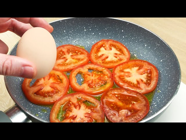 Do you have a tomato and an egg? Inexpensive and delicious recipe # 17