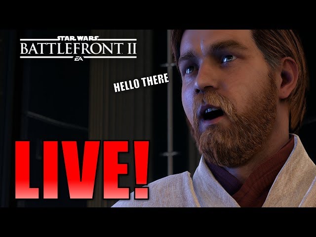 🔴 Grinding Obi-Wan Kenobi Upgrades! - Star Wars Battlefront 2 LIVE! 🔴