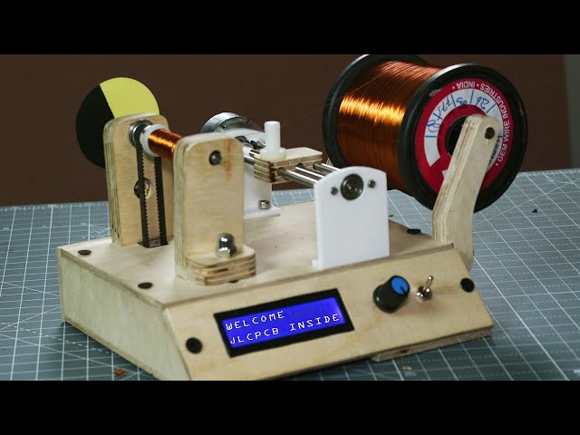 DIY Solenoid winding machine | Arduino project