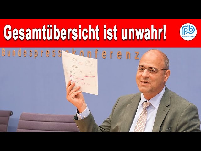 Boehringer: „Die AfD ist die einzig aktive Opposition“ | Bundespressekonferenz 19.1.24