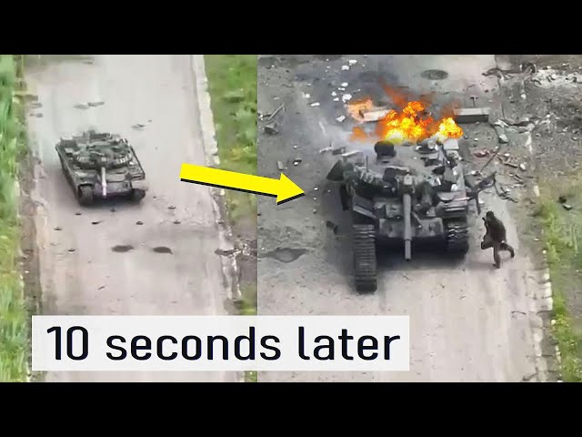 Today is a bad day for Russian tanks in Ukraine