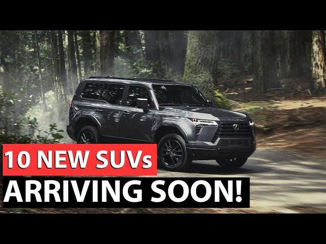 10 New & Redesigned SUVs for 2024