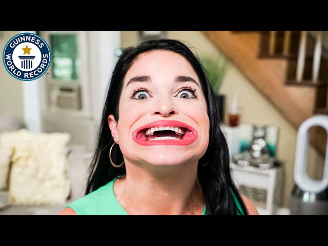 What Fits in the World's Widest Mouth? - Guinness World Records