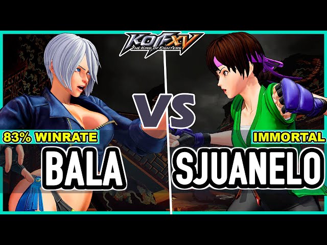 KOF XV 🔥 Bala (Ángel/K'/Iori) vs Sjuanel0 (Yuri/Ryo/Maxima)