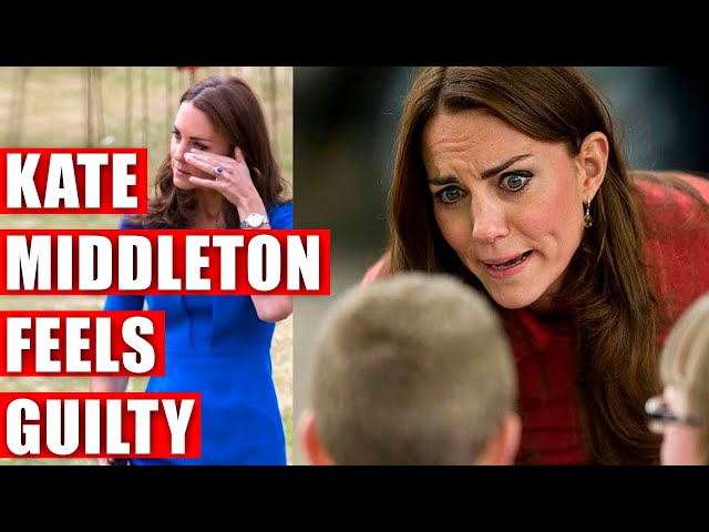 KATE MIDDLETON IS TORMENTED BY GUILT: PRINCESS OF WALES FEARS NOT BEING A GOOD ENOUGH MOTHER