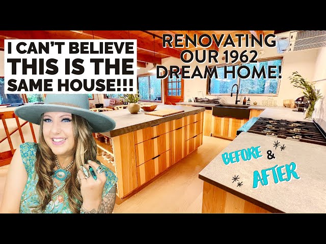 IS THIS THE SAME HOUSE? | Renovating Our 1962 Mid Century Home | Before & After Home Makeover | Vlog