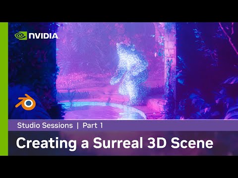 Creating a Surreal 3D Scene in Blender w/ Brellias