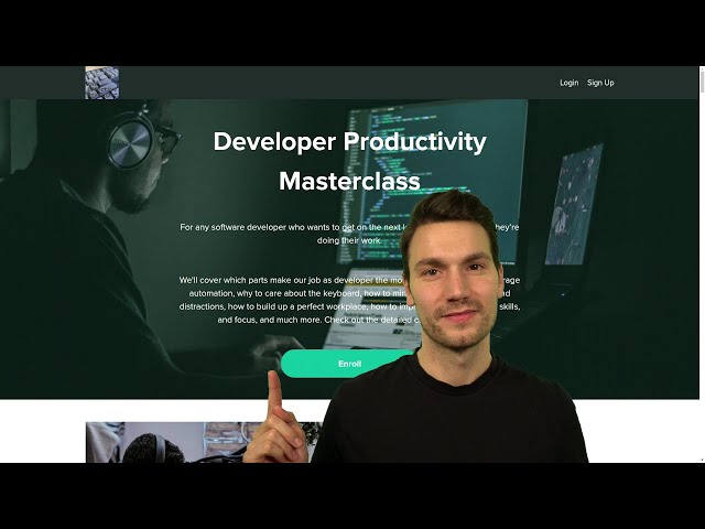 Developer Productivity Masterclass - Teaser