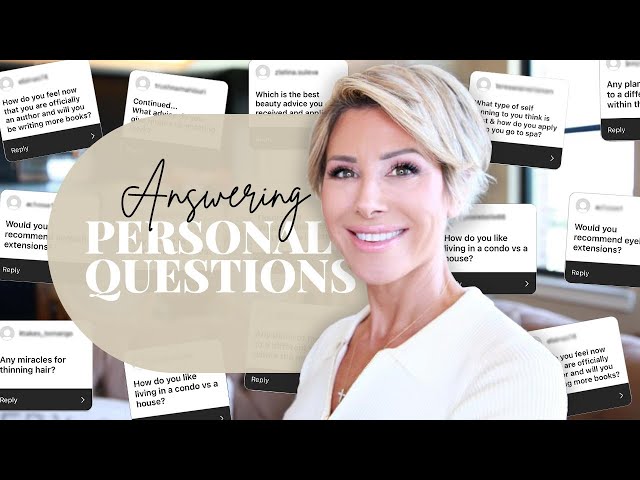 Q&A with Dominique Sachse | Let’s Get Personal | Life, Beauty, Wellness, Advice for Women Over 40+