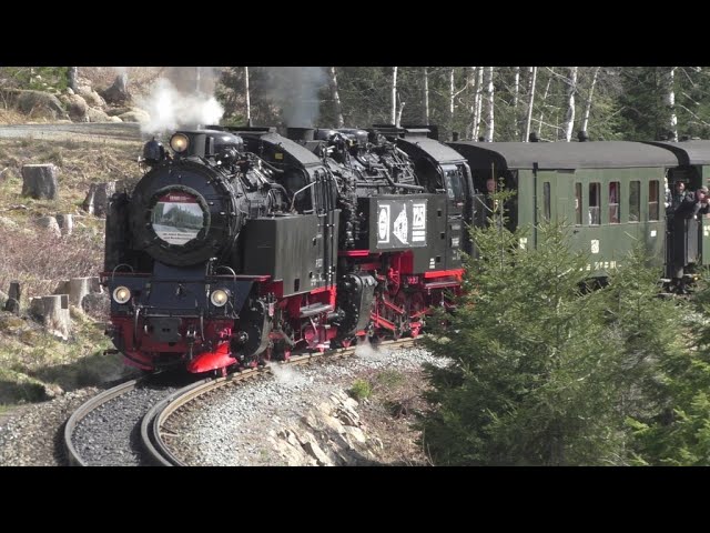 125 Jahre Harzquer- und Brockenbahn - Sonderfahrt zum Brocken mit 99 6001 und 99 222