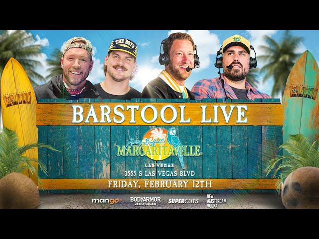 Barstool Live from Margaritaville, Las Vegas | February 9th, 2024