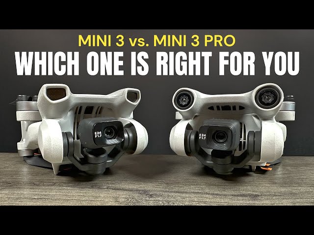 DJI Mini 3 vs. Mini 3 Pro - Which One Is Right For You