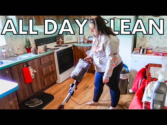 ALL DAY ULTIMATE MOBILE HOME COOK & CLEAN WITH ME + DOLLAR GENERAL HAUL & AMAZON HAUL