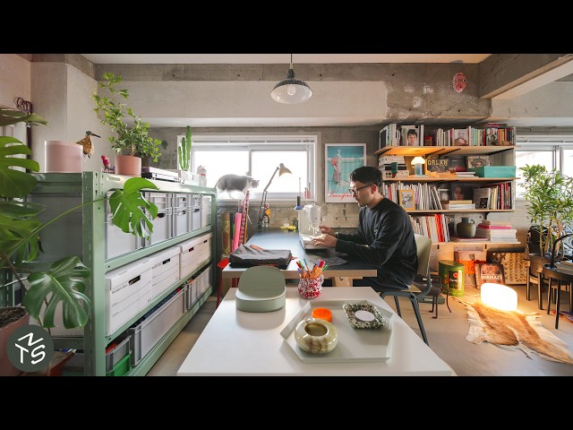 NEVER TOO SMALL: Tokyo Light-Filled Industrial Oasis, 59sqm/635sqft