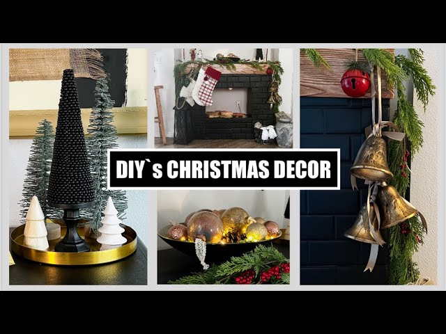 6 CHRISTMAS DECORATION Ideas, HIGH-END  Projects with Cheap and Easy to Find Materials 2023