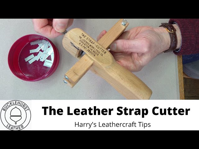 How To Use A Leather Strap Cutter